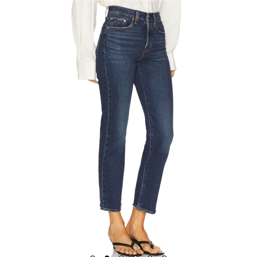 Levi's Wedgie Straight Cropped Jeans
